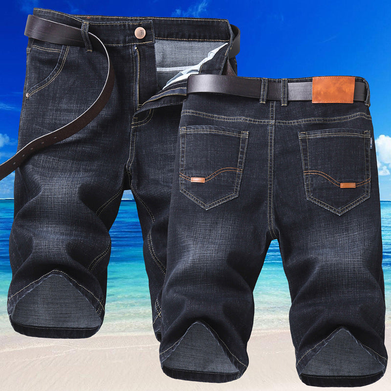 👖🔥 ¡OFERTA RELÁMPAGO 50% OFF! Shorts Vaqueros Elásticos para Hombre – Frescura y Comodidad Todo el Verano