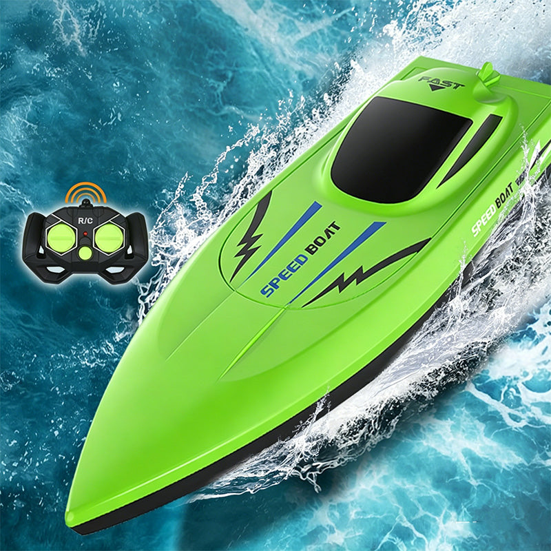 🎮 🚢¡MITAD DE PRECIO! Lancha RC de alta velocidad 2.4G con doble motor 🌊 ⚡ – 50% DE DESCUENTO（Oferta del día）
