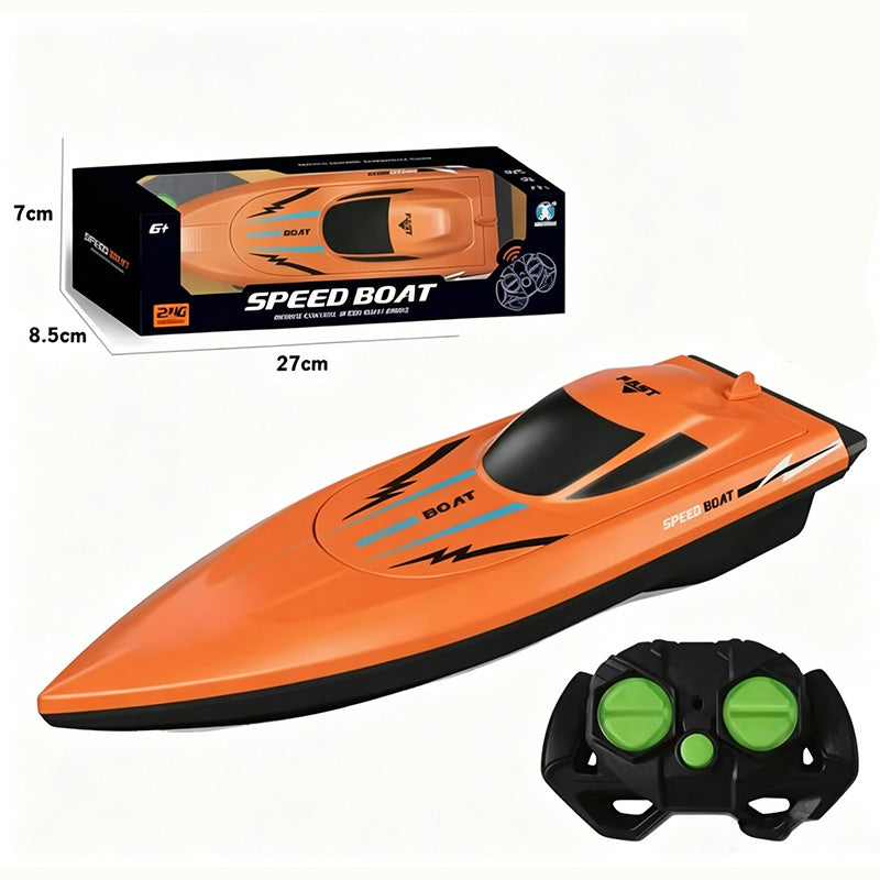 🎮 🚢¡MITAD DE PRECIO! Lancha RC de alta velocidad 2.4G con doble motor 🌊 ⚡ – 50% DE DESCUENTO（Oferta del día）