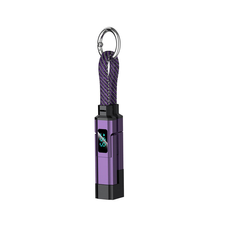🔌⚡ ¡OFERTA 50% OFF! Cable de Llavero 4 en 1 – Carga Rápida y Siempre Contigo