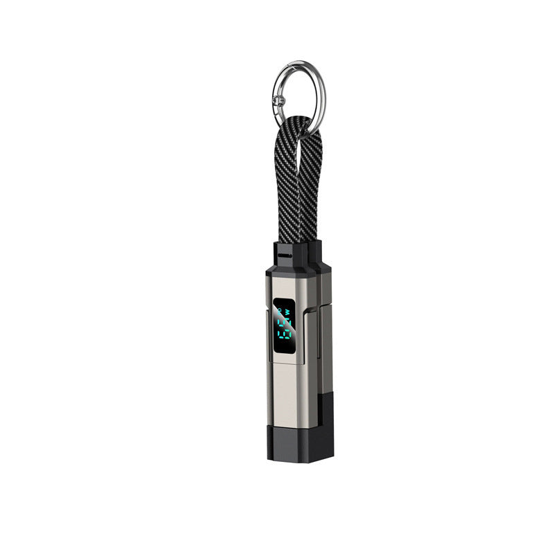 🔌⚡ ¡OFERTA 50% OFF! Cable de Llavero 4 en 1 – Carga Rápida y Siempre Contigo