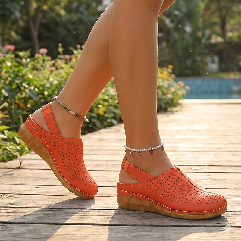 ⏰🔥 ¡50% DE DESCUENTO POR TIEMPO LIMITADO! 👡 Sandalias de Cuña para Mujer – Cómodas, Elegantes y Transpirables ✨🌿