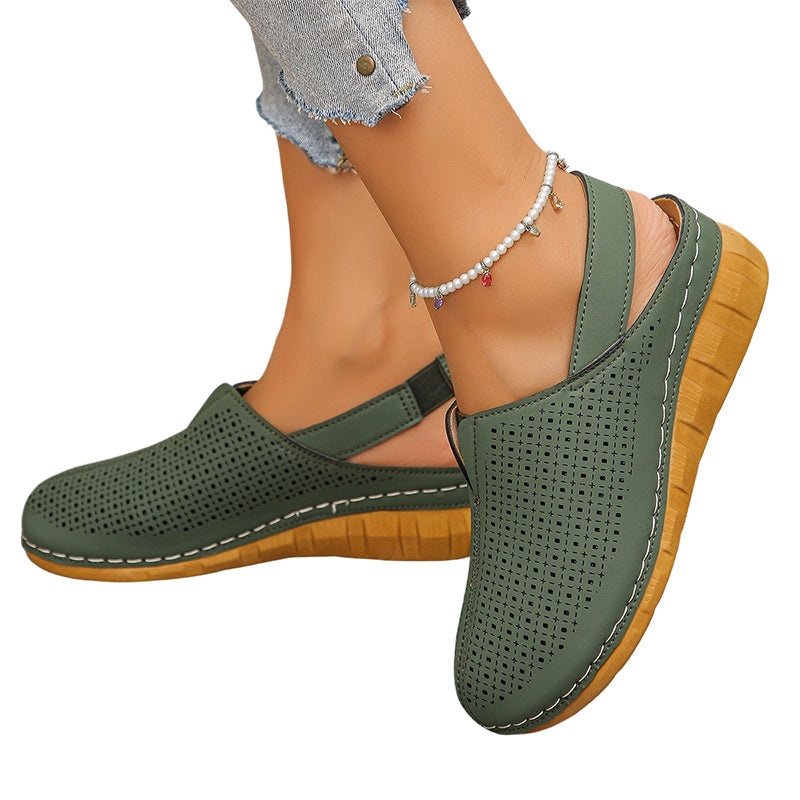 ⏰🔥 ¡50% DE DESCUENTO POR TIEMPO LIMITADO! 👡 Sandalias de Cuña para Mujer – Cómodas, Elegantes y Transpirables ✨🌿