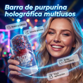 🎨 ¡OFERTA IMPERDIBLE! ¡50% DE DESCUENTO! ✨ Barra de purpurina multiusos: fácil de aplicar, brillo de larga duración 🌿