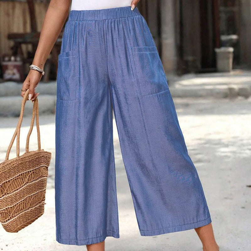 ⏰🔥 ¡50% DE DESCUENTO POR TIEMPO LIMITADO! 👖 Pantalones Capri Informales para Mujer – Suaves, Cómodos y Perfectos para Todos los Días ✨