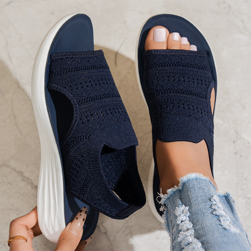 💥👡 ¡50% OFF! Sandalias de Plataforma Transpirables – Comodidad y Estilo Todo el Verano