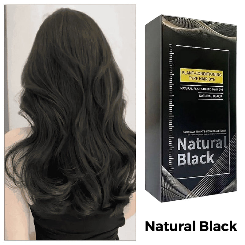 🖤✨ ¡50% OFF! Tinte Capilar Vegetal con Peine – Cubre Canas en Minutos