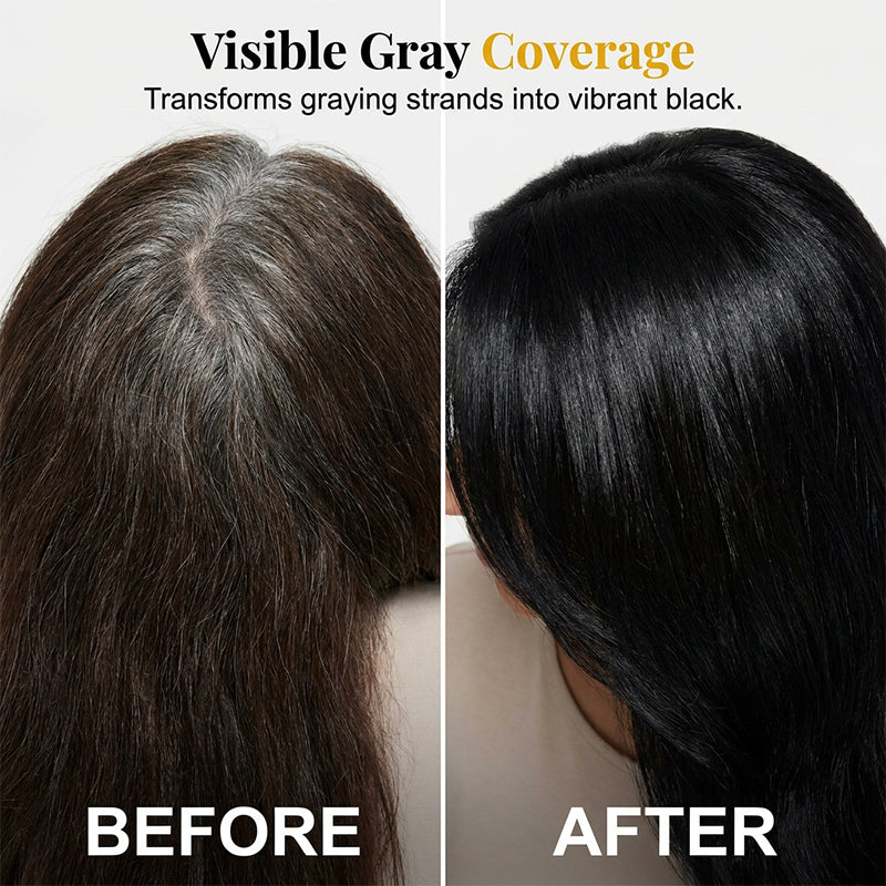 🖤✨ ¡50% OFF! Tinte Capilar Vegetal con Peine – Cubre Canas en Minutos