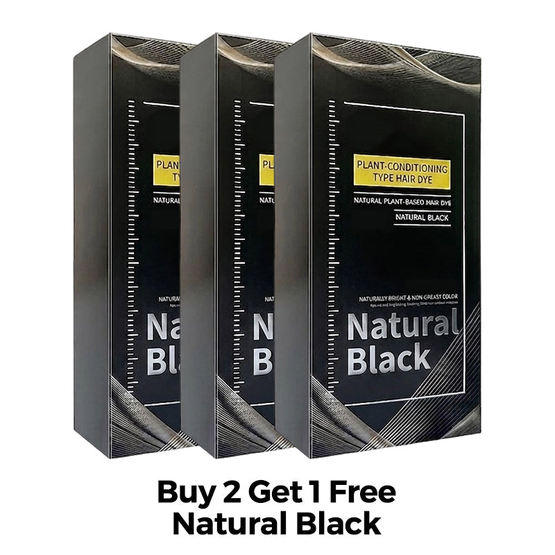 🖤✨ ¡50% OFF! Tinte Capilar Vegetal con Peine – Cubre Canas en Minutos