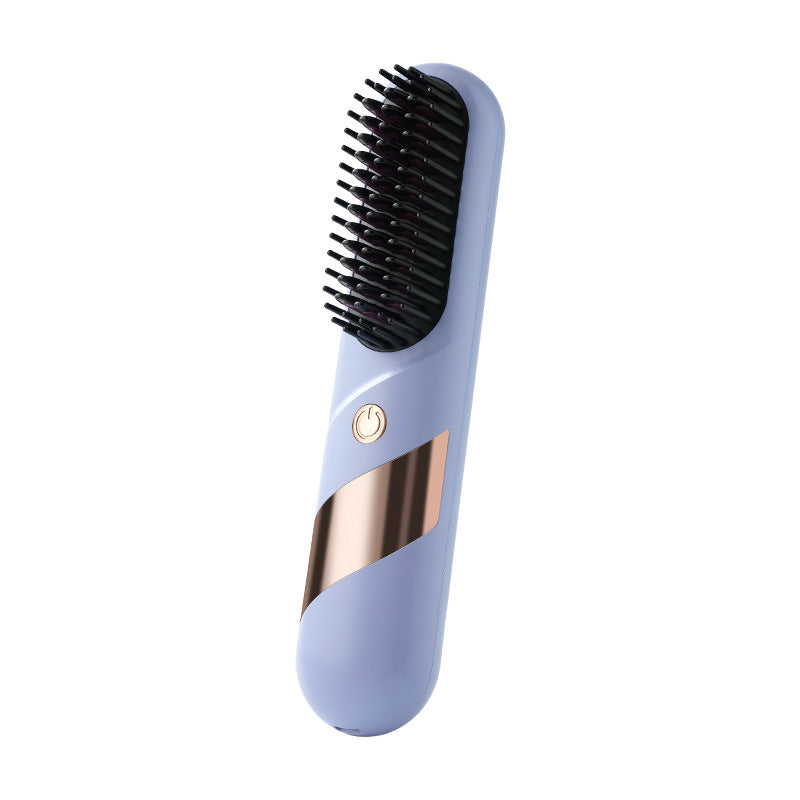 💥 ¡50% DE DESCUENTO HOY! Cepillo Alisador Inalámbrico Portátil – Cabello Liso en Minutos ✨💇‍♀️