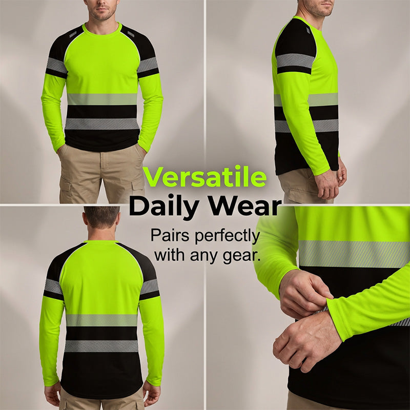 ⚡👕 ¡OFERTA 50% OFF! Camisa de Alta Visibilidad 3D – Comodidad y Estilo Activo