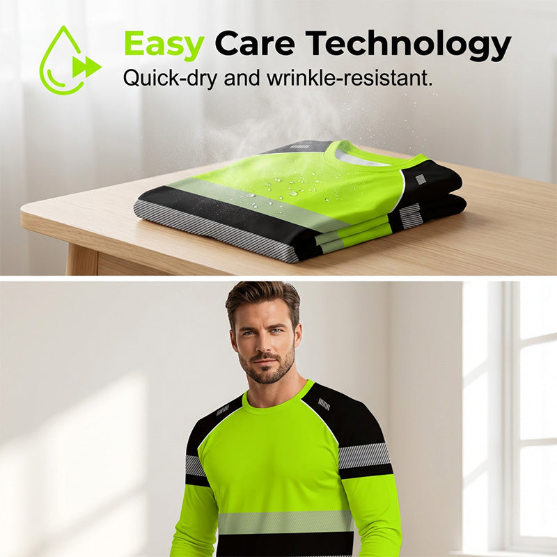 ⚡👕 ¡OFERTA 50% OFF! Camisa de Alta Visibilidad 3D – Comodidad y Estilo Activo