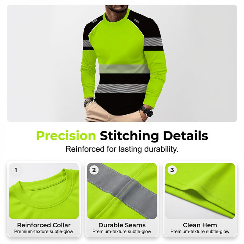 ⚡👕 ¡OFERTA 50% OFF! Camisa de Alta Visibilidad 3D – Comodidad y Estilo Activo