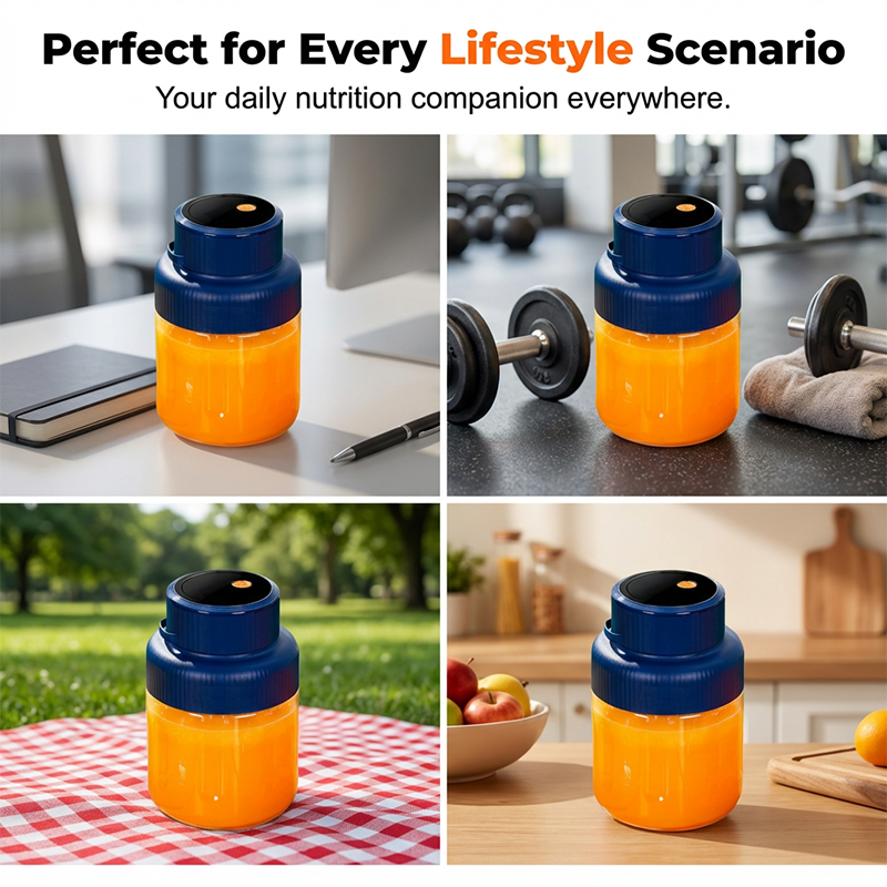 🍹⚡ ¡OFERTA RELÁMPAGO 50% OFF! Licuadora Portátil de 1300 ml – Batidos Frescos al Instante