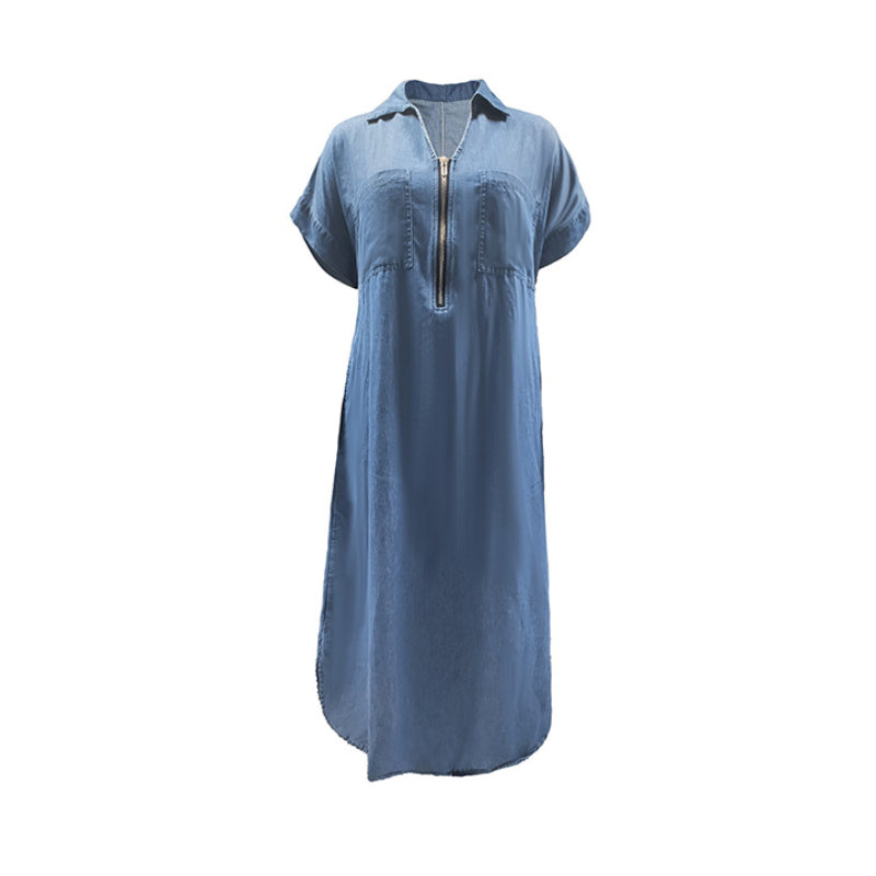 👗☀️ ¡OFERTA RELÁMPAGO 50% OFF! Minivestido Floral Chic con Bolsillos – Elegancia y Comodidad para el Verano