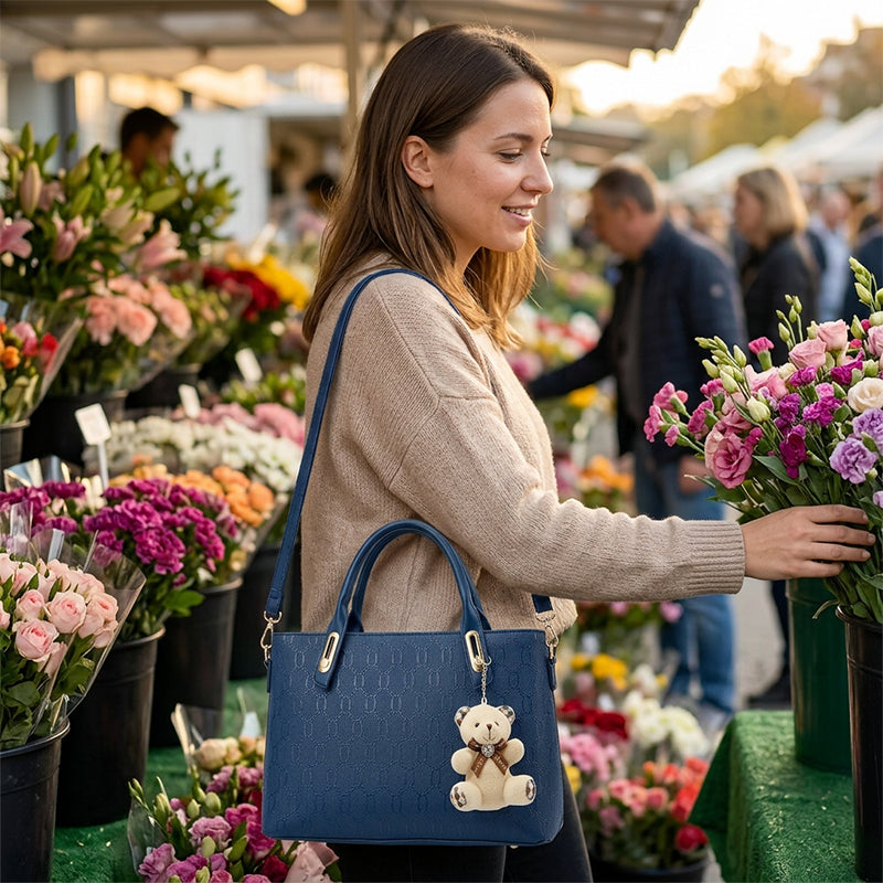 👜🔥 ¡50% OFF! Set de 4 Bolsos para Mujer – Elegancia, Espacio y Estilo en un Solo Pack