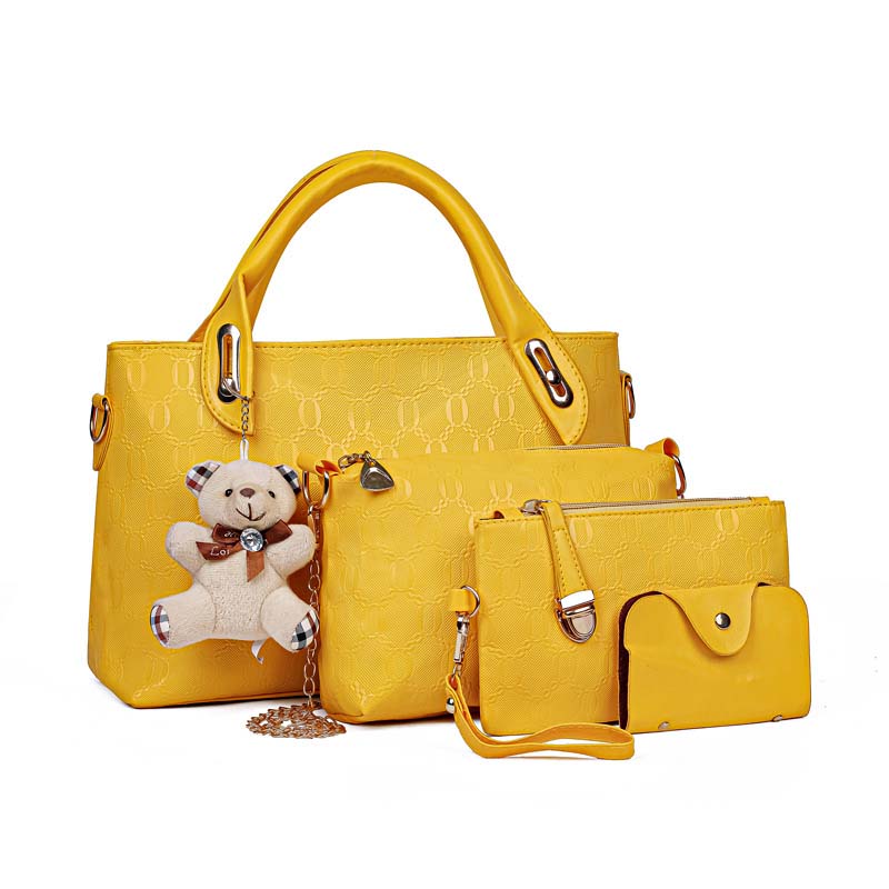 👜🔥 ¡50% OFF! Set de 4 Bolsos para Mujer – Elegancia, Espacio y Estilo en un Solo Pack