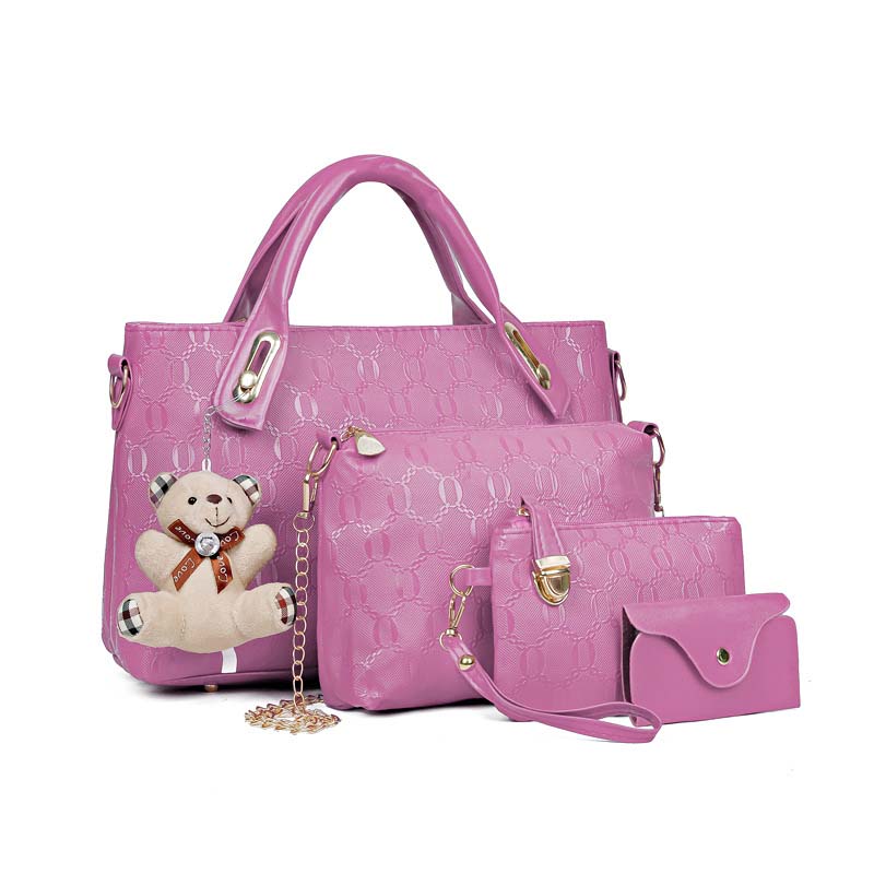 👜🔥 ¡50% OFF! Set de 4 Bolsos para Mujer – Elegancia, Espacio y Estilo en un Solo Pack