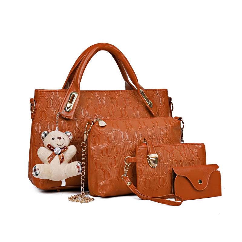 👜🔥 ¡50% OFF! Set de 4 Bolsos para Mujer – Elegancia, Espacio y Estilo en un Solo Pack