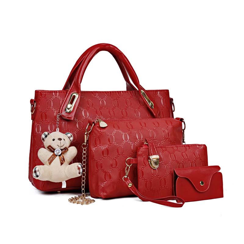 👜🔥 ¡50% OFF! Set de 4 Bolsos para Mujer – Elegancia, Espacio y Estilo en un Solo Pack
