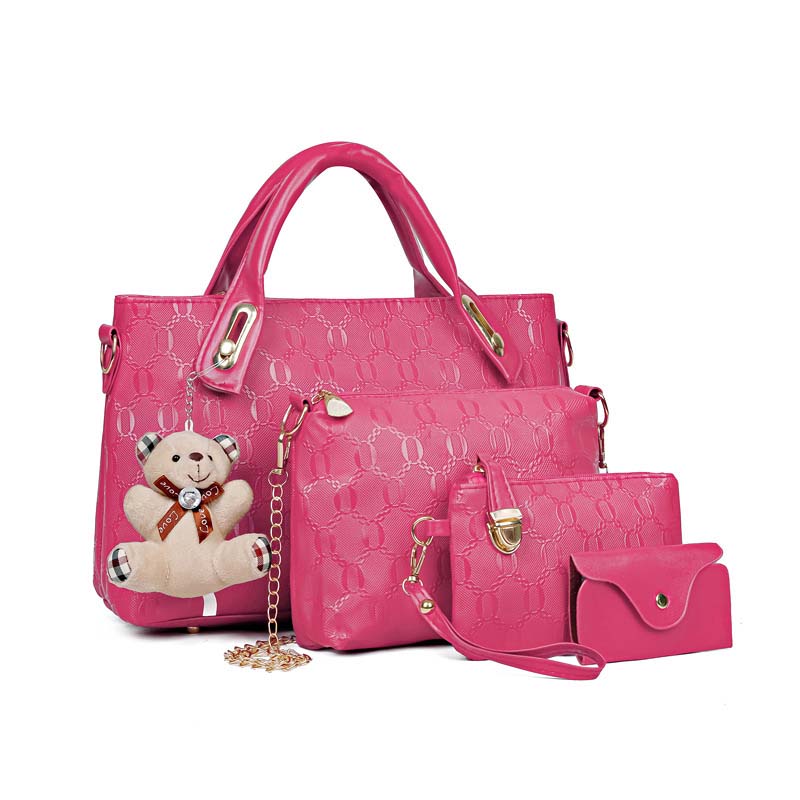 👜🔥 ¡50% OFF! Set de 4 Bolsos para Mujer – Elegancia, Espacio y Estilo en un Solo Pack