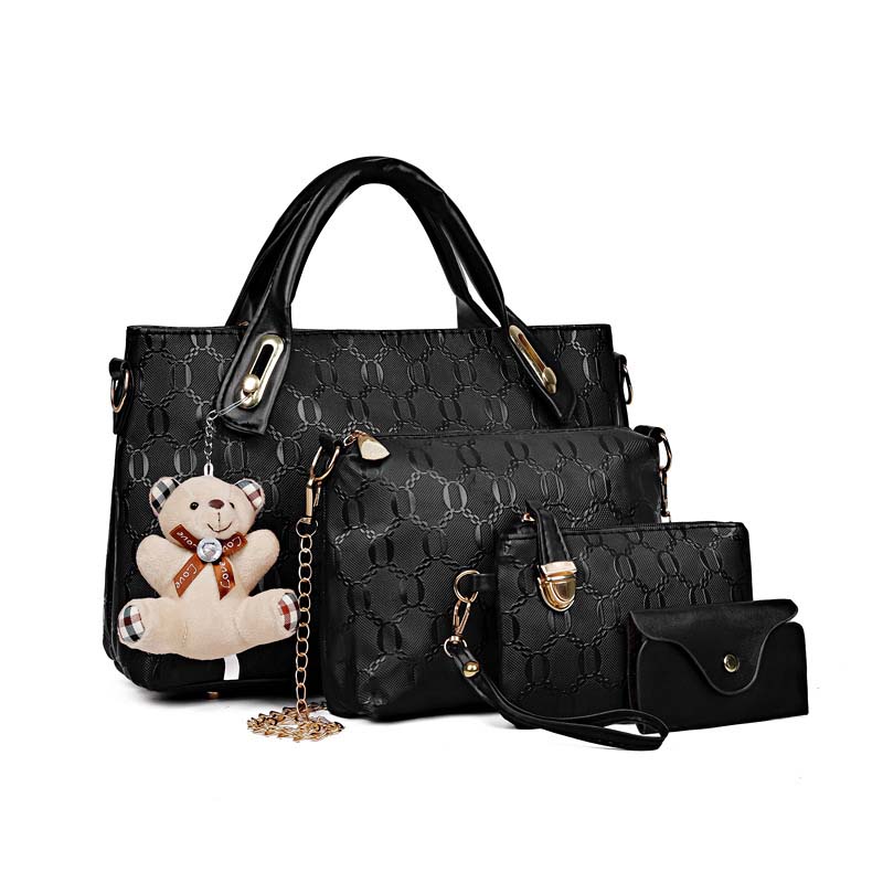 👜🔥 ¡50% OFF! Set de 4 Bolsos para Mujer – Elegancia, Espacio y Estilo en un Solo Pack