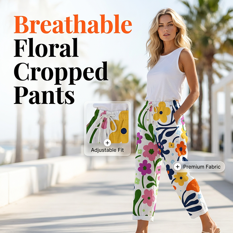🌸✨ ¡OFERTA 50% OFF! Pantalones Cortos Florales – Comodidad y Estilo de Verano