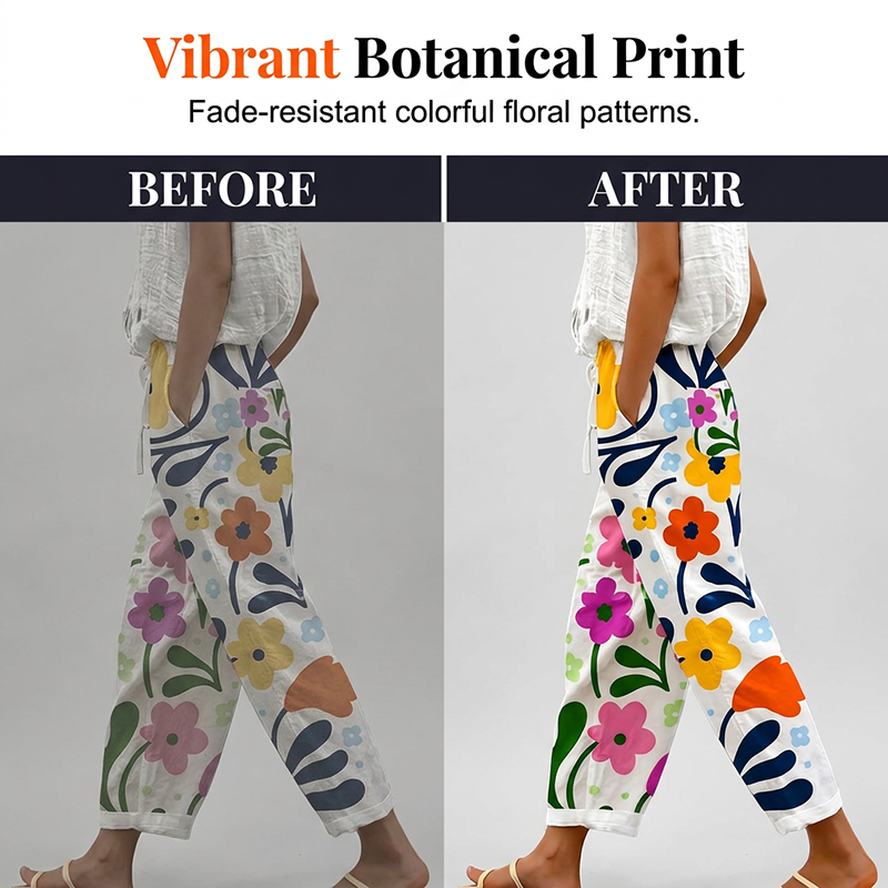 🌸✨ ¡OFERTA 50% OFF! Pantalones Cortos Florales – Comodidad y Estilo de Verano
