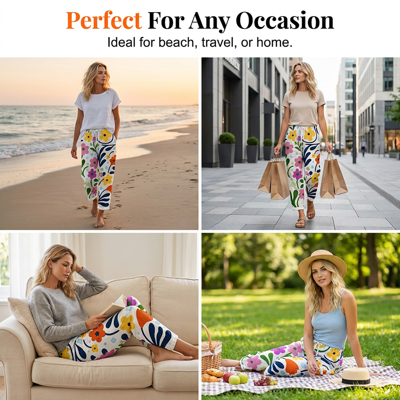 🌸✨ ¡OFERTA 50% OFF! Pantalones Cortos Florales – Comodidad y Estilo de Verano