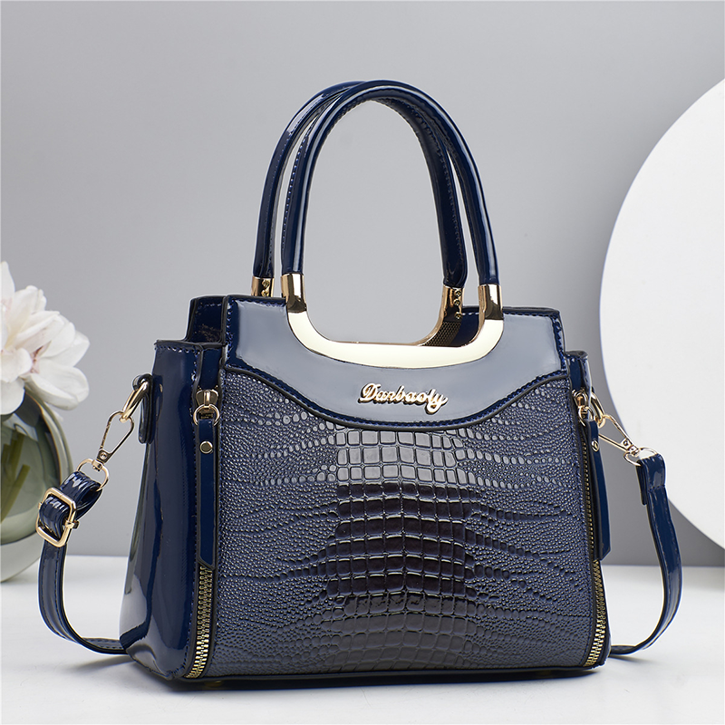 💼✨ ¡50% OFF! Bolso de Mano con Relieve de Cocodrilo – Elegancia Moderna y Versátil