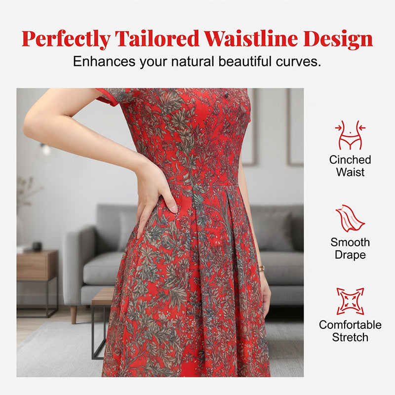 🌸👗 ¡OFERTA 50% OFF! Vestido de Verano Ajustado con Volantes – Elegancia y Frescura
