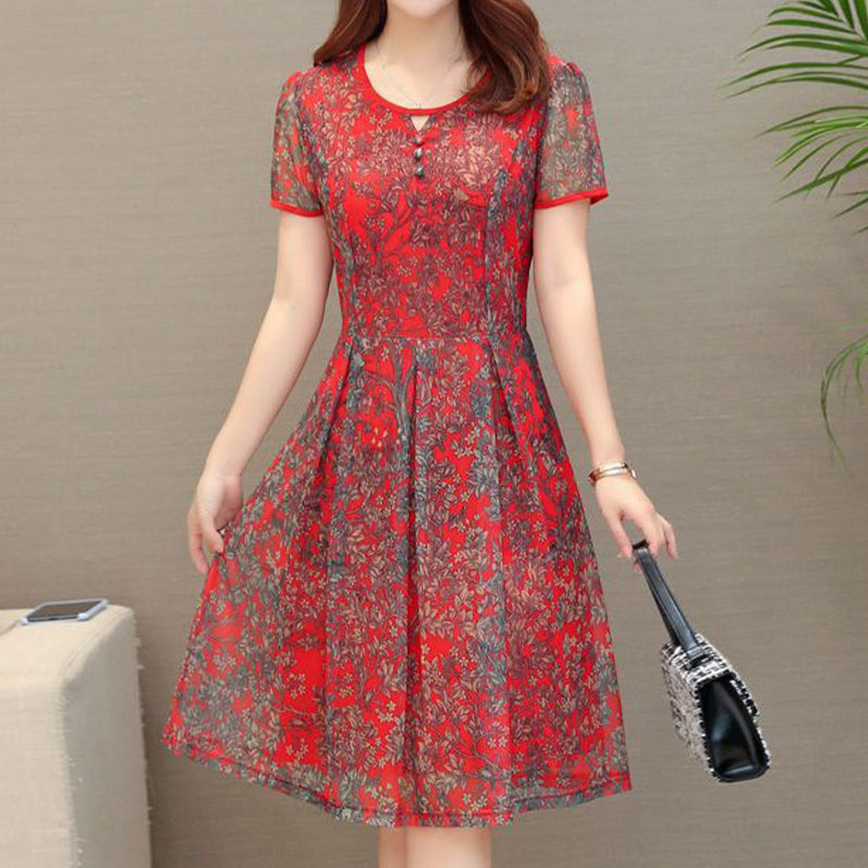 🌸👗 ¡OFERTA 50% OFF! Vestido de Verano Ajustado con Volantes – Elegancia y Frescura