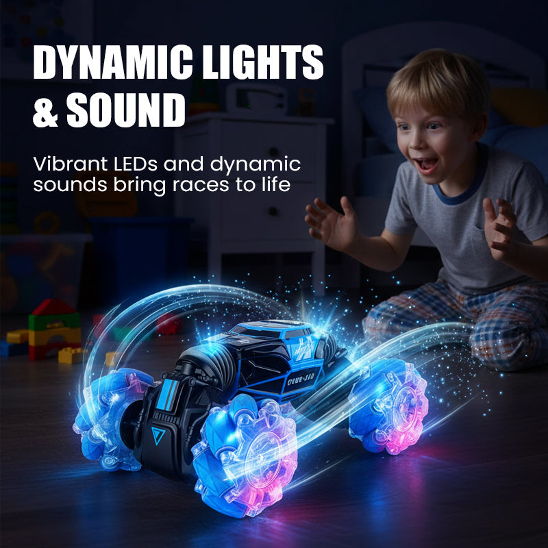 🚗💨 ¡50% OFF! Coche RC Acrobático con Control por Gestos – Diversión sin Límites