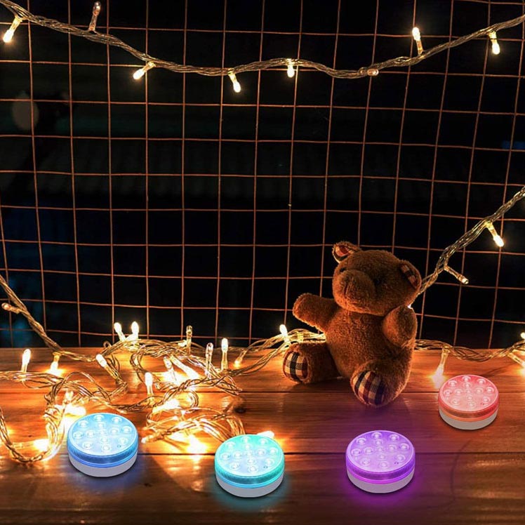 🌊✨ ¡50% OFF! Luces LED Sumergibles para Piscina – Fiesta de 16 Colores con Control Remoto