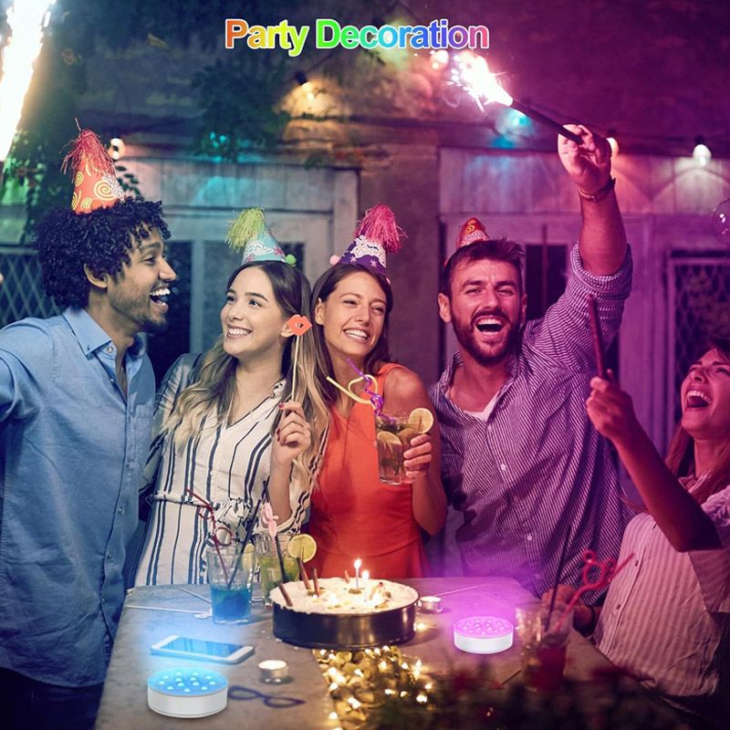 🌊✨ ¡50% OFF! Luces LED Sumergibles para Piscina – Fiesta de 16 Colores con Control Remoto