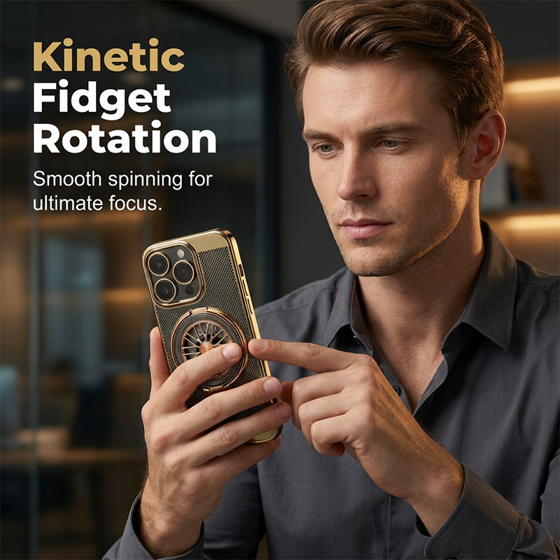 📱🔥 ¡50% OFF! Funda Refrigerante con Giroscopio – Protección, Enfriamiento y Soporte Anti-Estrés