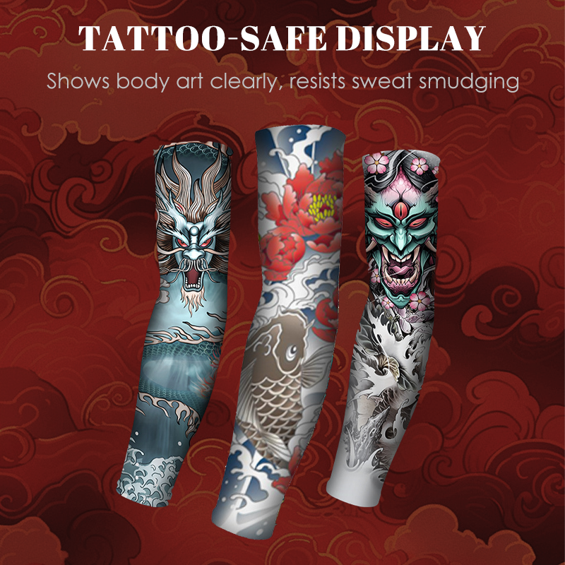 🔥💪 ¡50% OFF! Manga Refrescante para Tatuajes con Protección Solar UPF50+
