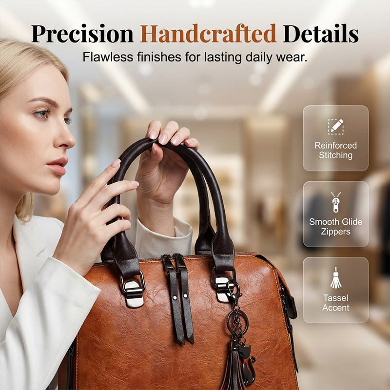 👜✨ ¡OFERTA RELÁMPAGO 50% OFF! Juego de 4 Bolsos de Mujer – Elegancia y Versatilidad Todo el Día