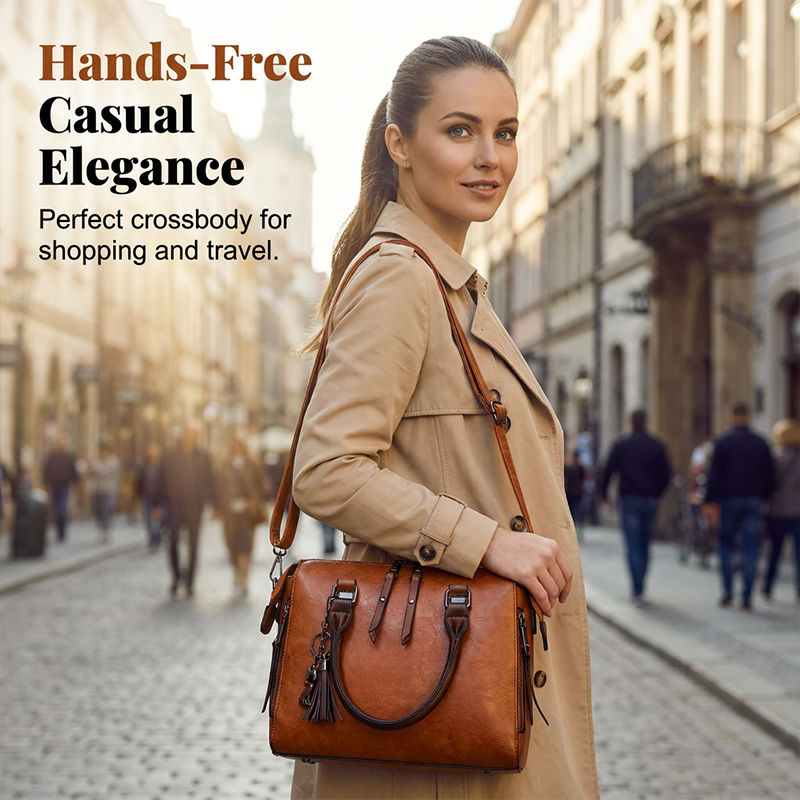 👜✨ ¡OFERTA RELÁMPAGO 50% OFF! Juego de 4 Bolsos de Mujer – Elegancia y Versatilidad Todo el Día