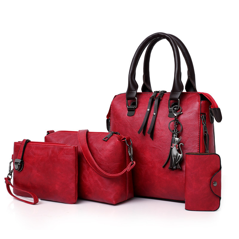 👜✨ ¡OFERTA RELÁMPAGO 50% OFF! Juego de 4 Bolsos de Mujer – Elegancia y Versatilidad Todo el Día