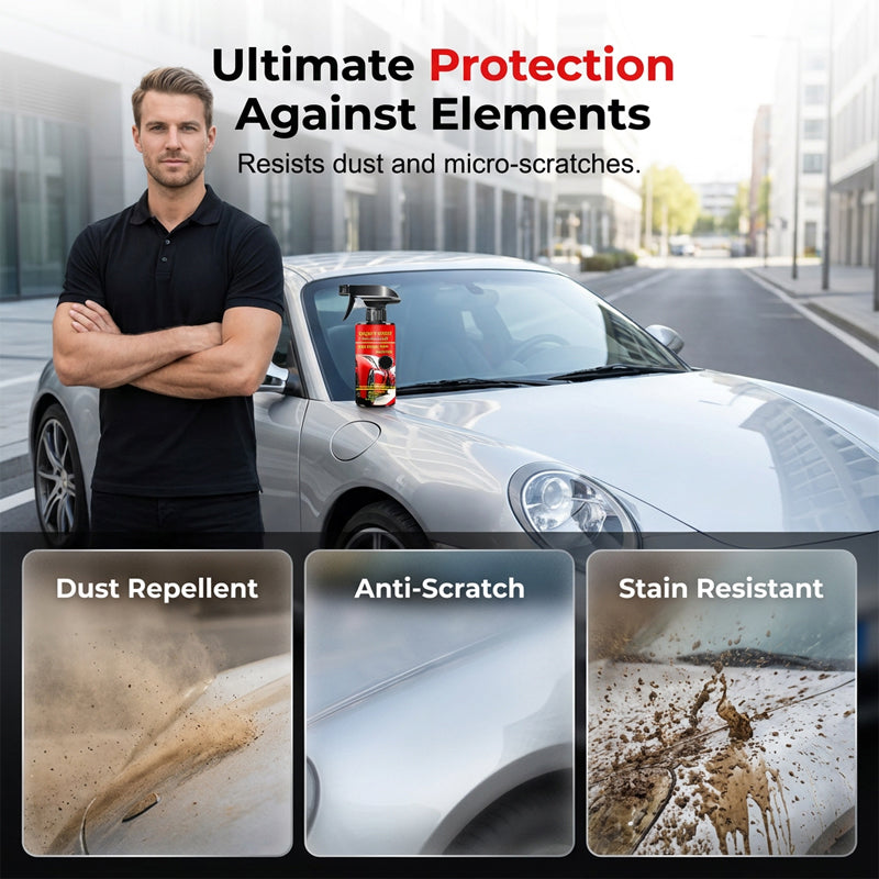 🚗✨ ¡OFERTA RELÁMPAGO 50% OFF! Spray Nano Cerámico para Coche – Brillo Profesional y Protección Duradera