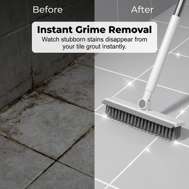 🧼✨ ¡OFERTA 50% OFF! Cepillo de Limpieza 2 en 1 – Limpieza Profunda Sin Esfuerzo