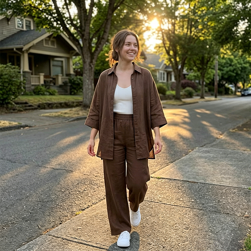 👖👚 ¡OFERTA RELÁMPAGO 50% OFF! Conjunto Casual de 2 Piezas – Comodidad y Estilo Todo el Día