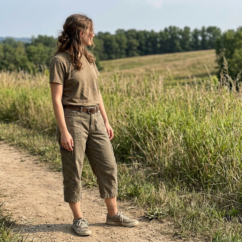 👖💥 ¡OFERTA 50% OFF! Pantalones Capri Cargo “Everyday Comfort” – Estilo y Comodidad Total