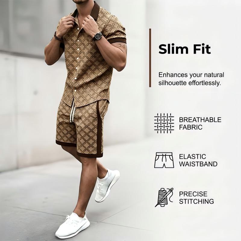 🔥👕 ¡OFERTA 50% OFF! Conjunto Casual Hombre 2 Piezas – Estilo Urbano y Comodidad