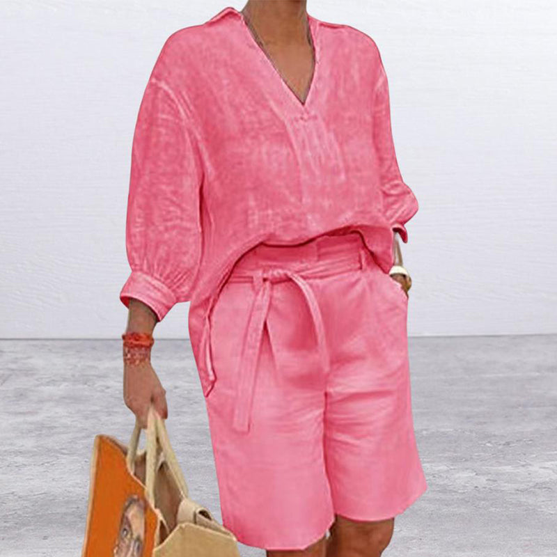 ☀️👗 ¡OFERTA 50% OFF! Conjunto 2 Piezas Mujer – Elegante y Cómodo Verano