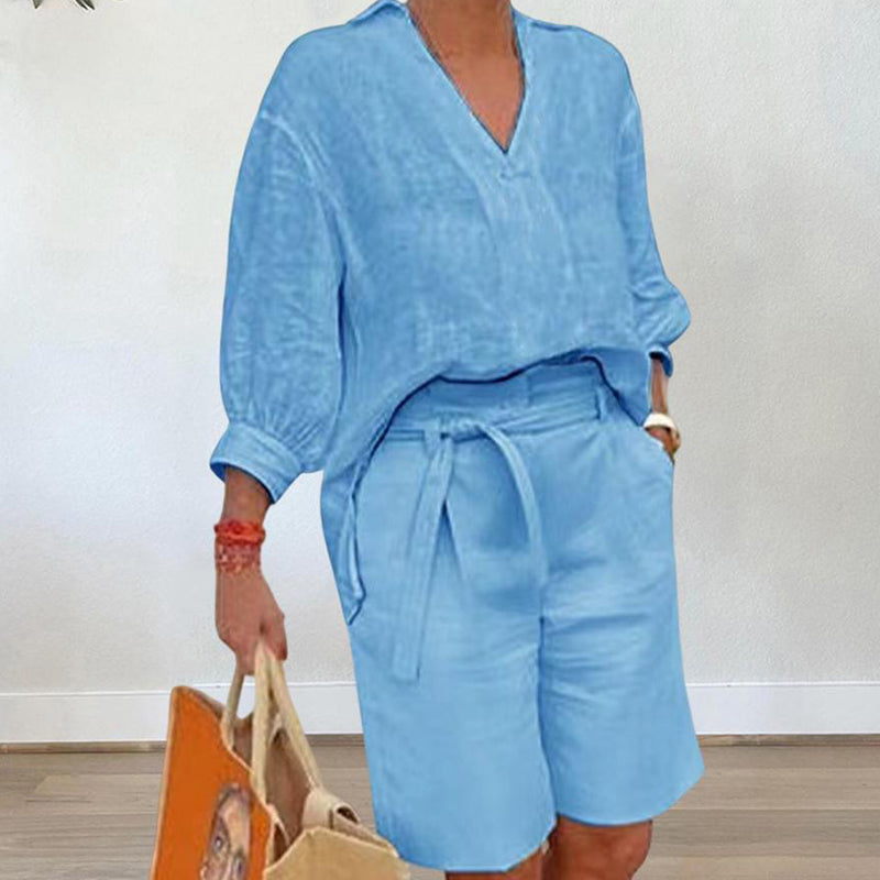 ☀️👗 ¡OFERTA 50% OFF! Conjunto 2 Piezas Mujer – Elegante y Cómodo Verano