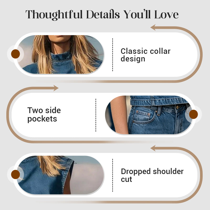 ⏰🔥 ¡50% DE DESCUENTO POR TIEMPO LIMITADO! 👗 Set de 2 Piezas para Mujer – Top sin Mangas y Pantalón Elegante ✨