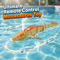 🦖🌊 ¡OFERTA 50% OFF! Mosasaurio RC 2.4G – Dinosaurio Acuático con Spray de Agua