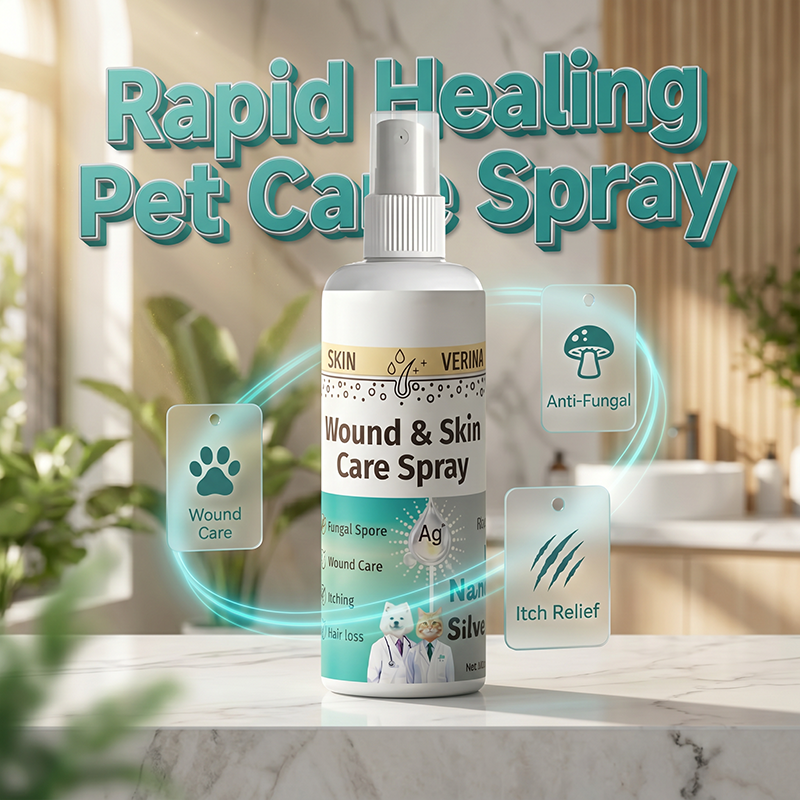 🐶✨ ¡OFERTA 50% OFF! Spray de Cuidado para Mascotas – Cicatrización Rápida y Alivio de Piel